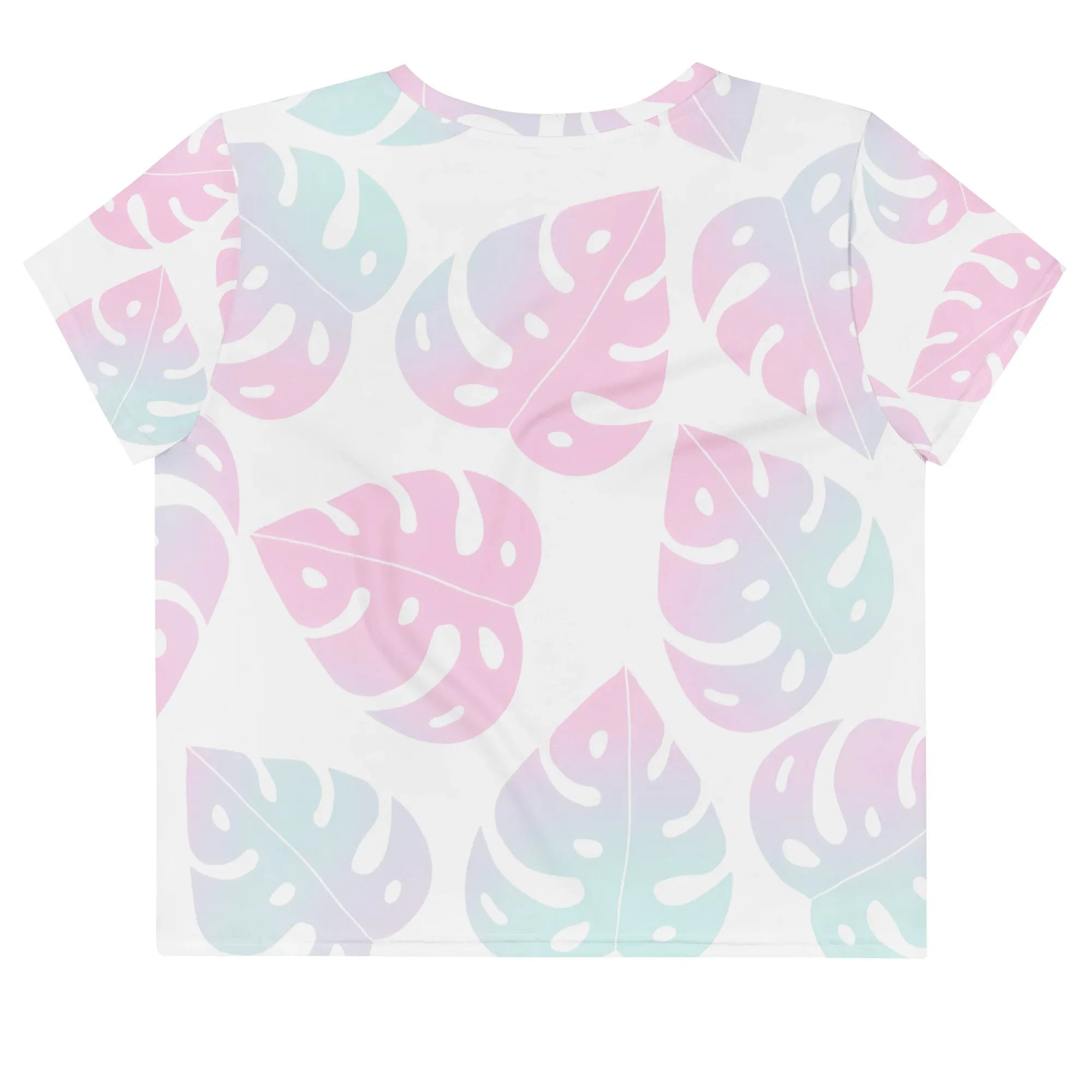 All-Over Print Crop Tee - AwRans Clothing