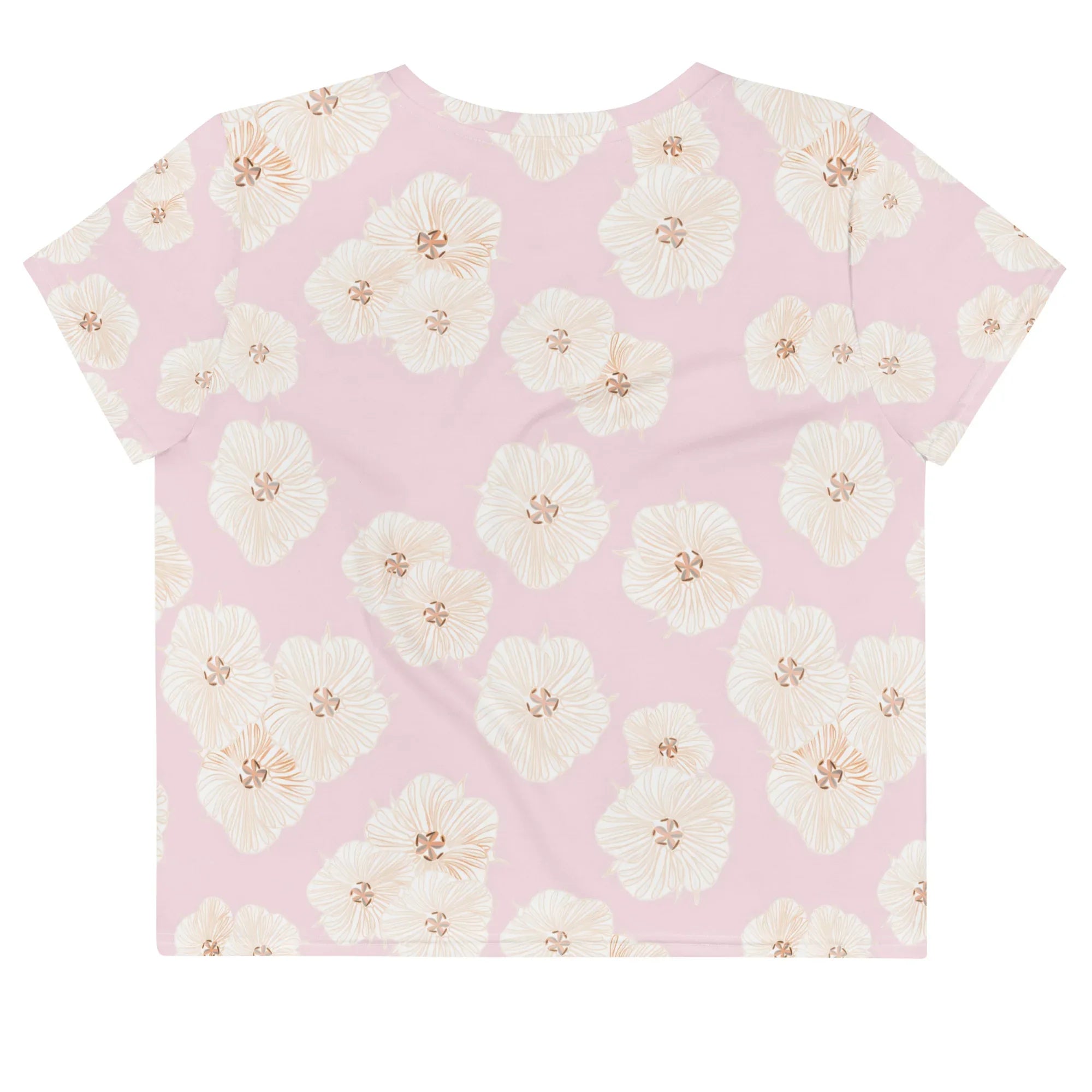 All-Over Print Crop Tee - AwRans Clothing