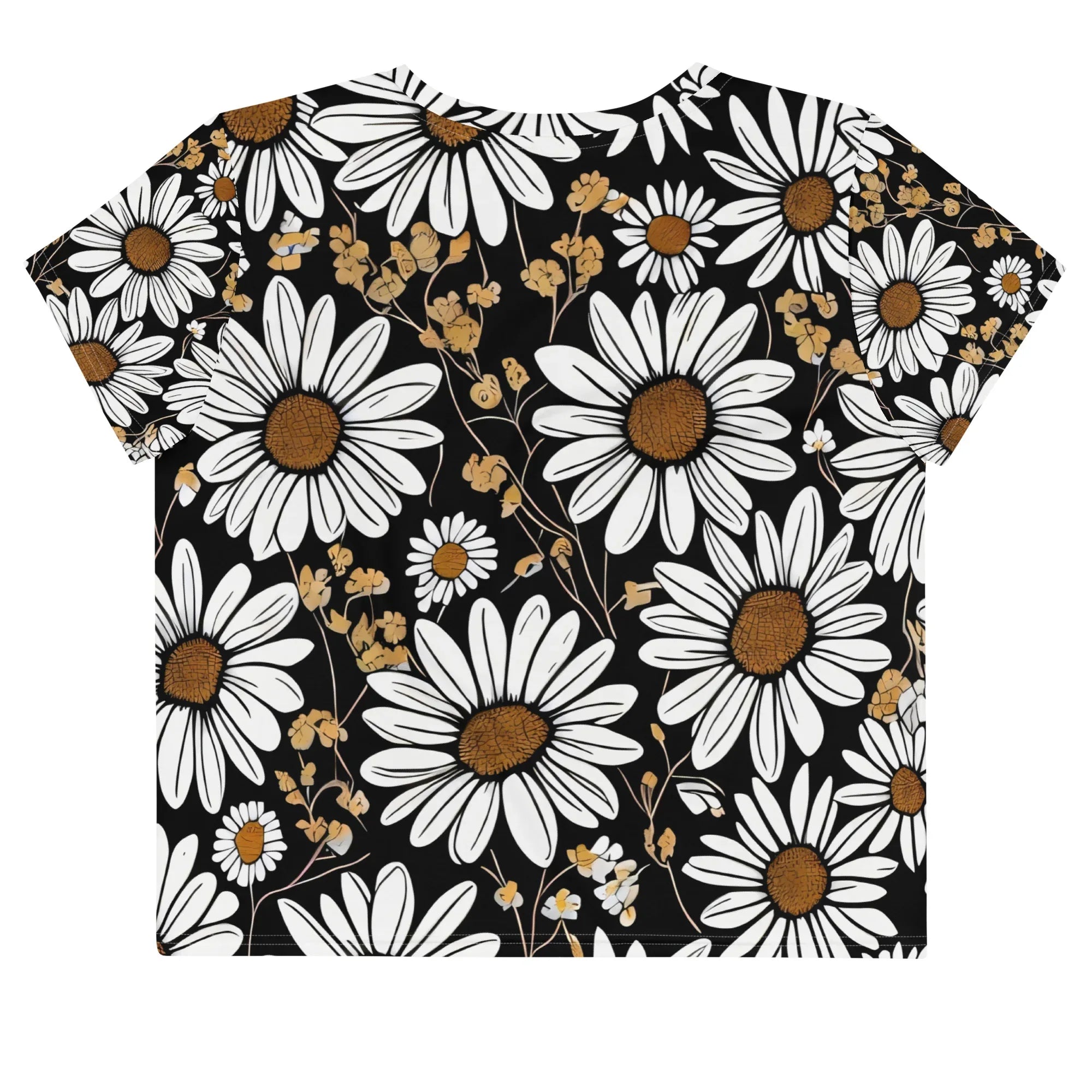 All-Over Print Crop Tee - AwRans Clothing