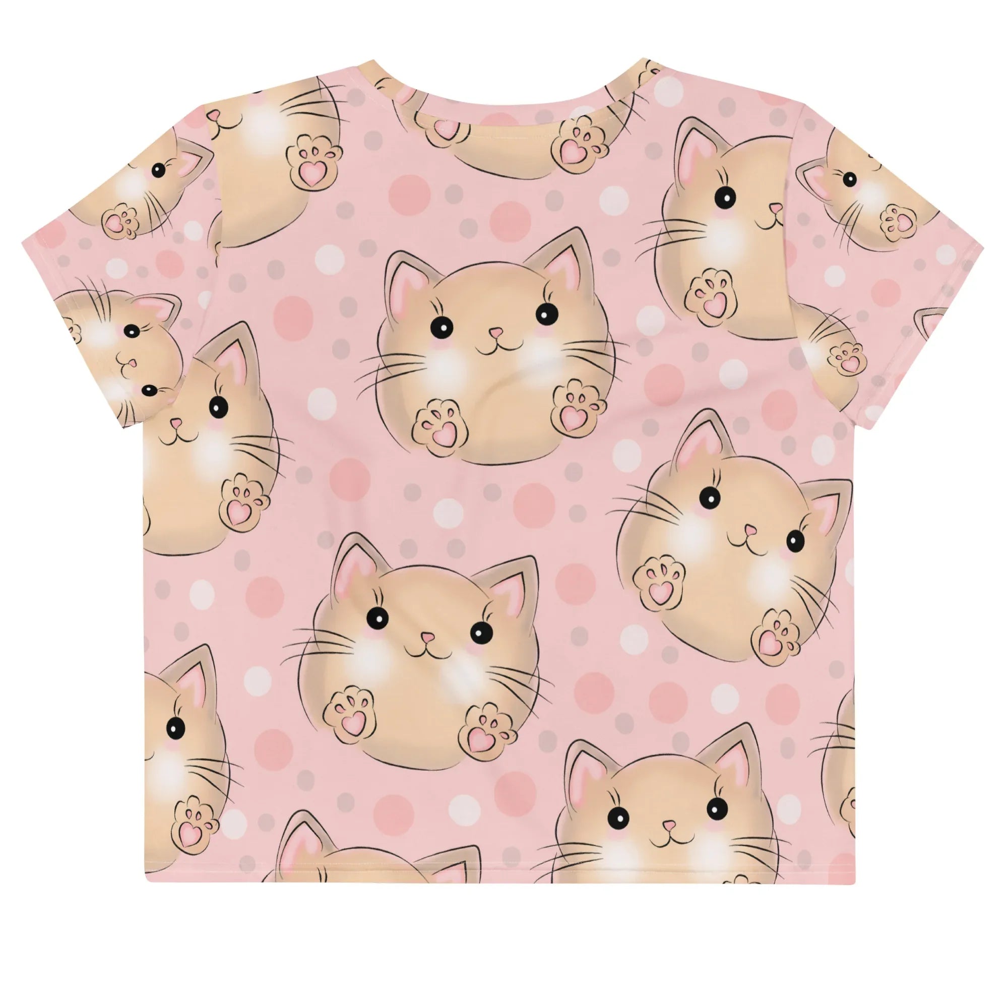 All-Over Print Crop Tee - AwRans Clothing