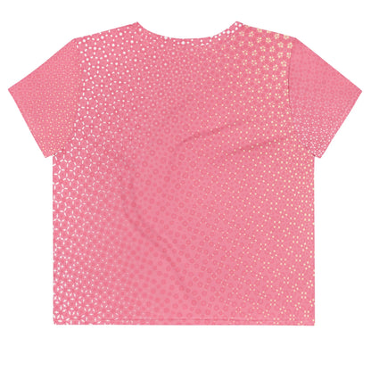 All-Over Print Crop Tee - AwRans Clothing