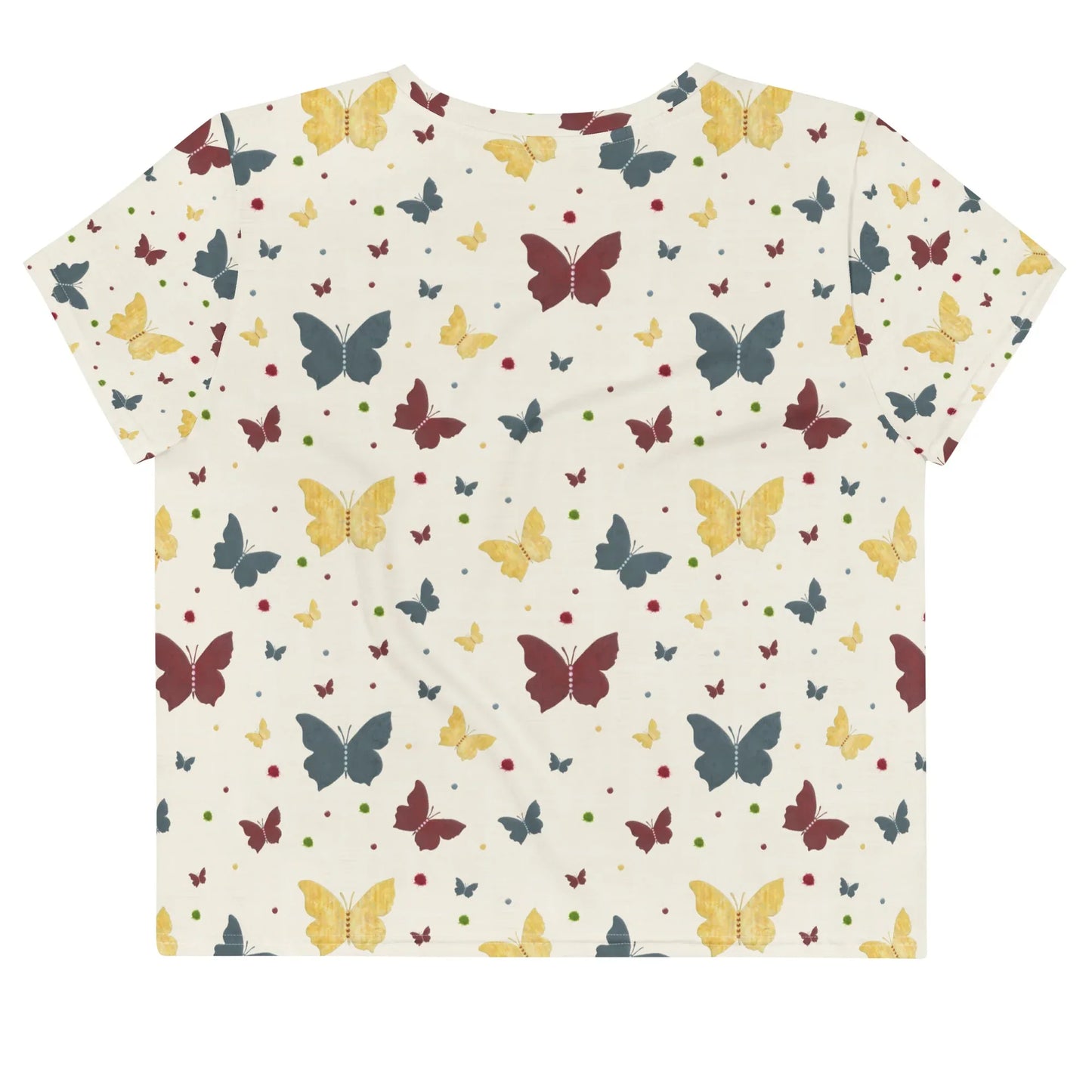 All-Over Print Crop Tee - AwRans Clothing