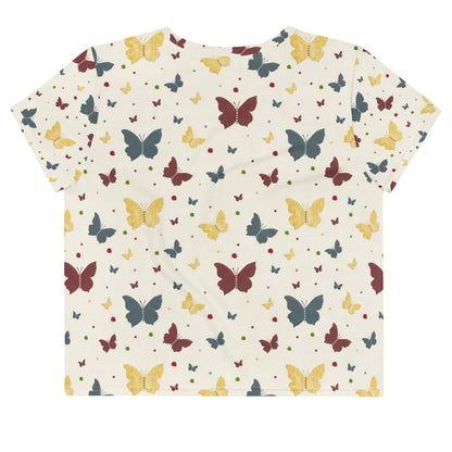 All-Over Print Crop Tee - AwRans Clothing