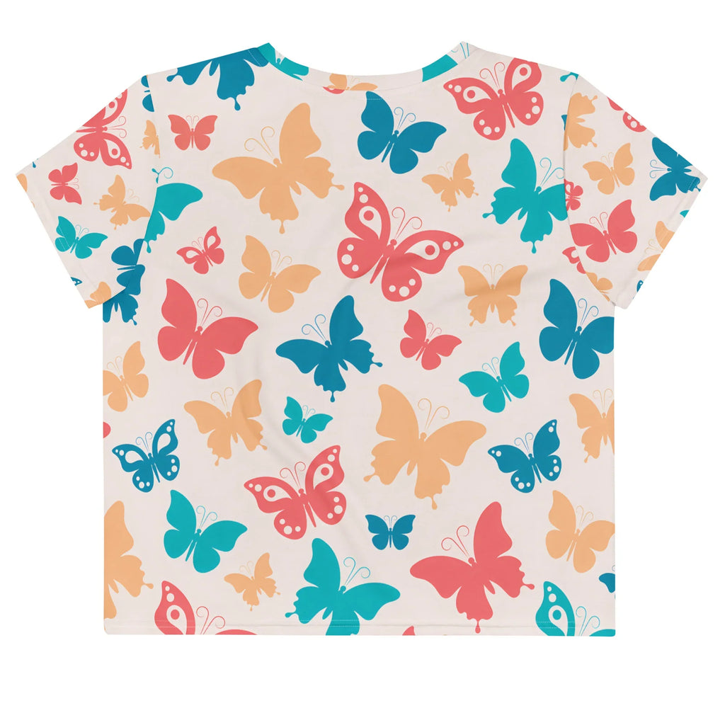 All-Over Print Crop Tee - AwRans Clothing