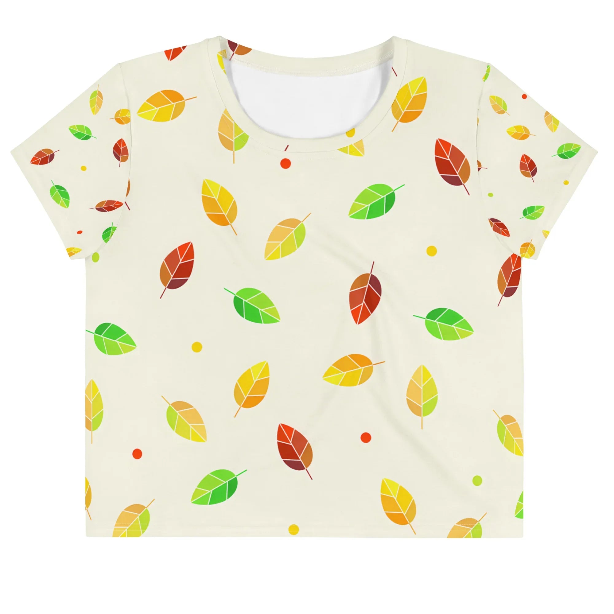All-Over Print Crop Tee - AwRans Clothing