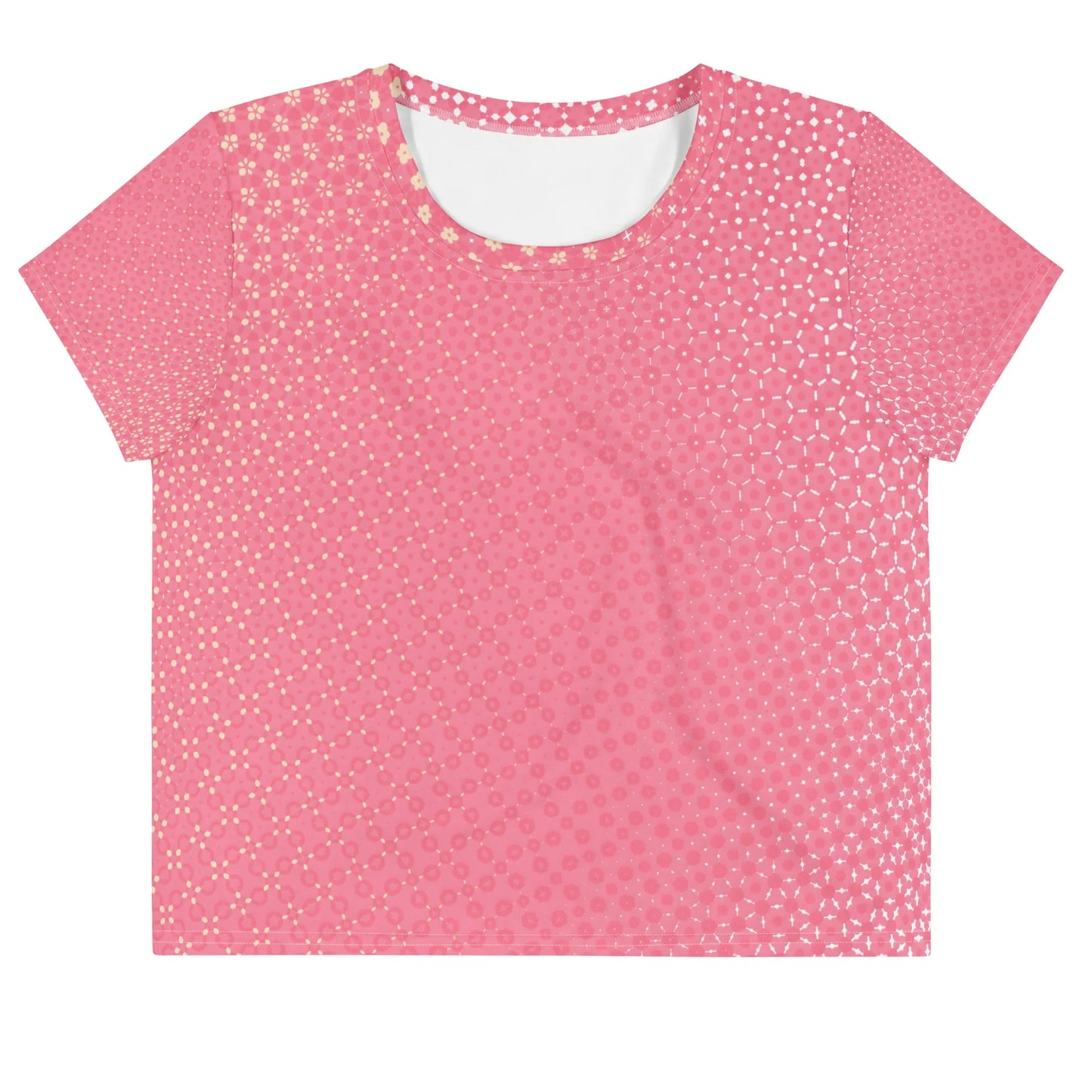 All-Over Print Crop Tee - AwRans Clothing