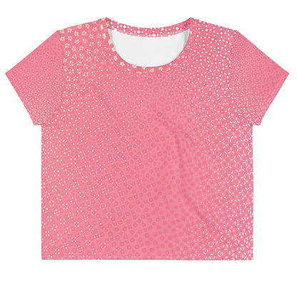 All-Over Print Crop Tee - AwRans Clothing