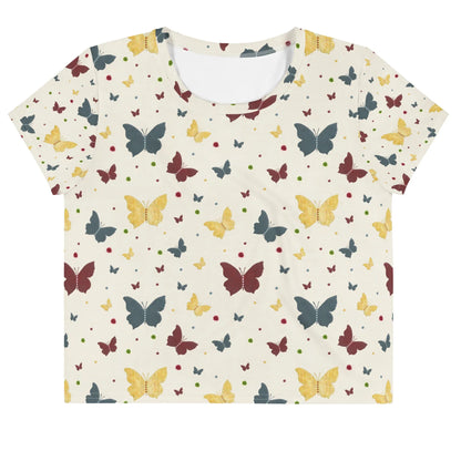All-Over Print Crop Tee - AwRans Clothing
