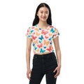 All-Over Print Crop Tee - AwRans Clothing