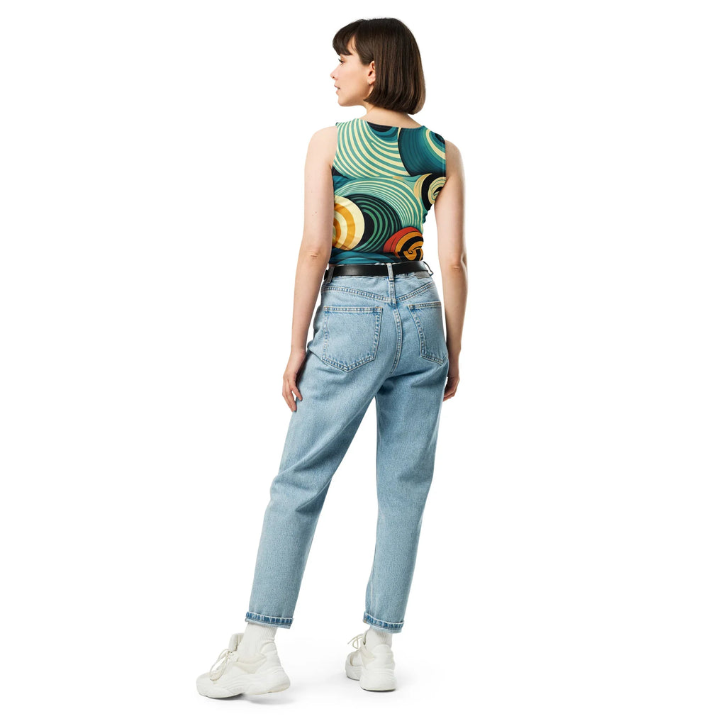 Crop Top Crop Tops AwRans Clothing all-over-print-crop-top-white-back-67bd261f99a0e