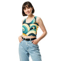 Crop Top XL Crop Tops AwRans Clothing all-over-print-crop-top-white-front-67bd261f98aaa