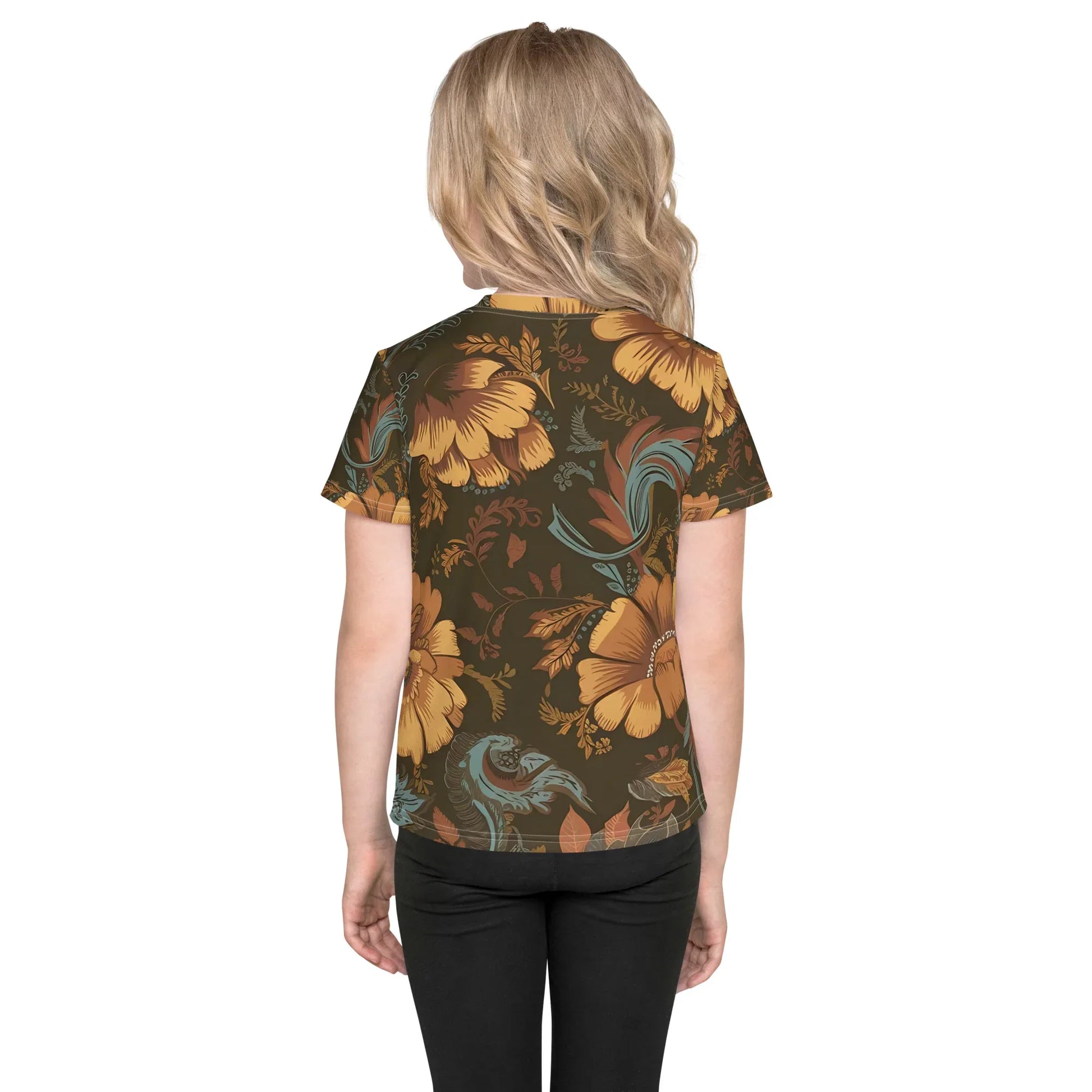 Kids Crew Neck T-Shirt - AwRans Clothing