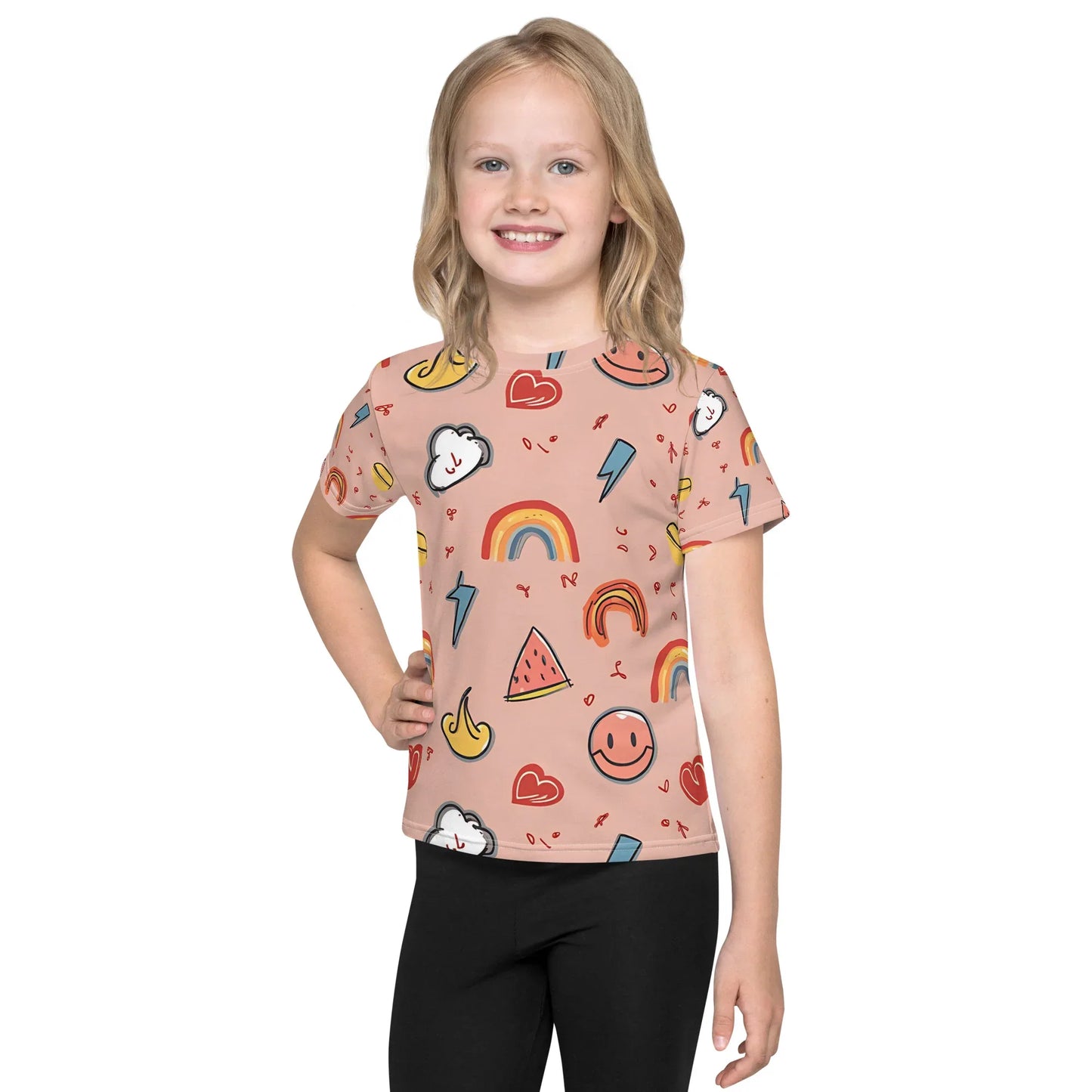 Kids Crew Neck T-Shirt - AwRans Clothing