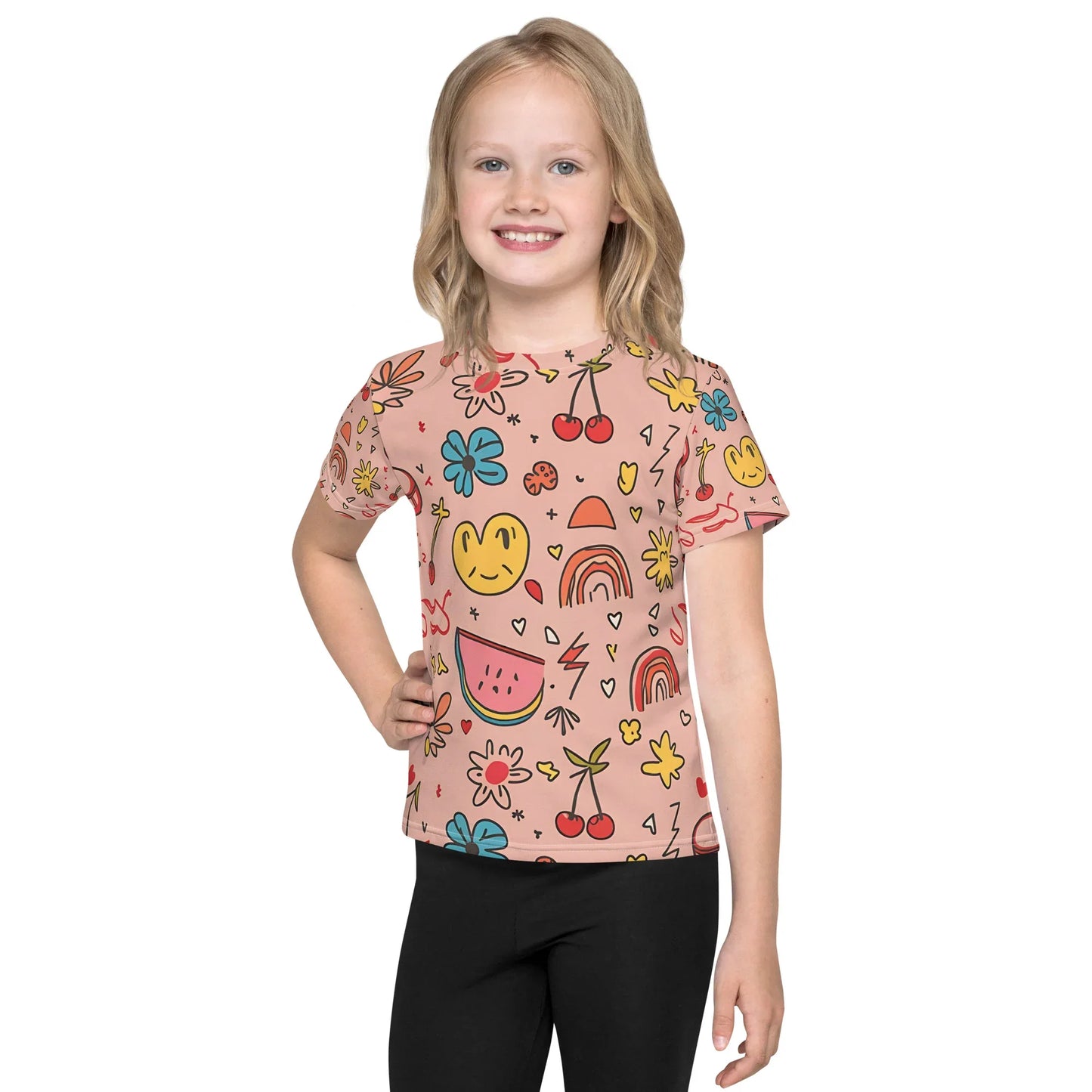 Kids Crew Neck T-Shirt - AwRans Clothing