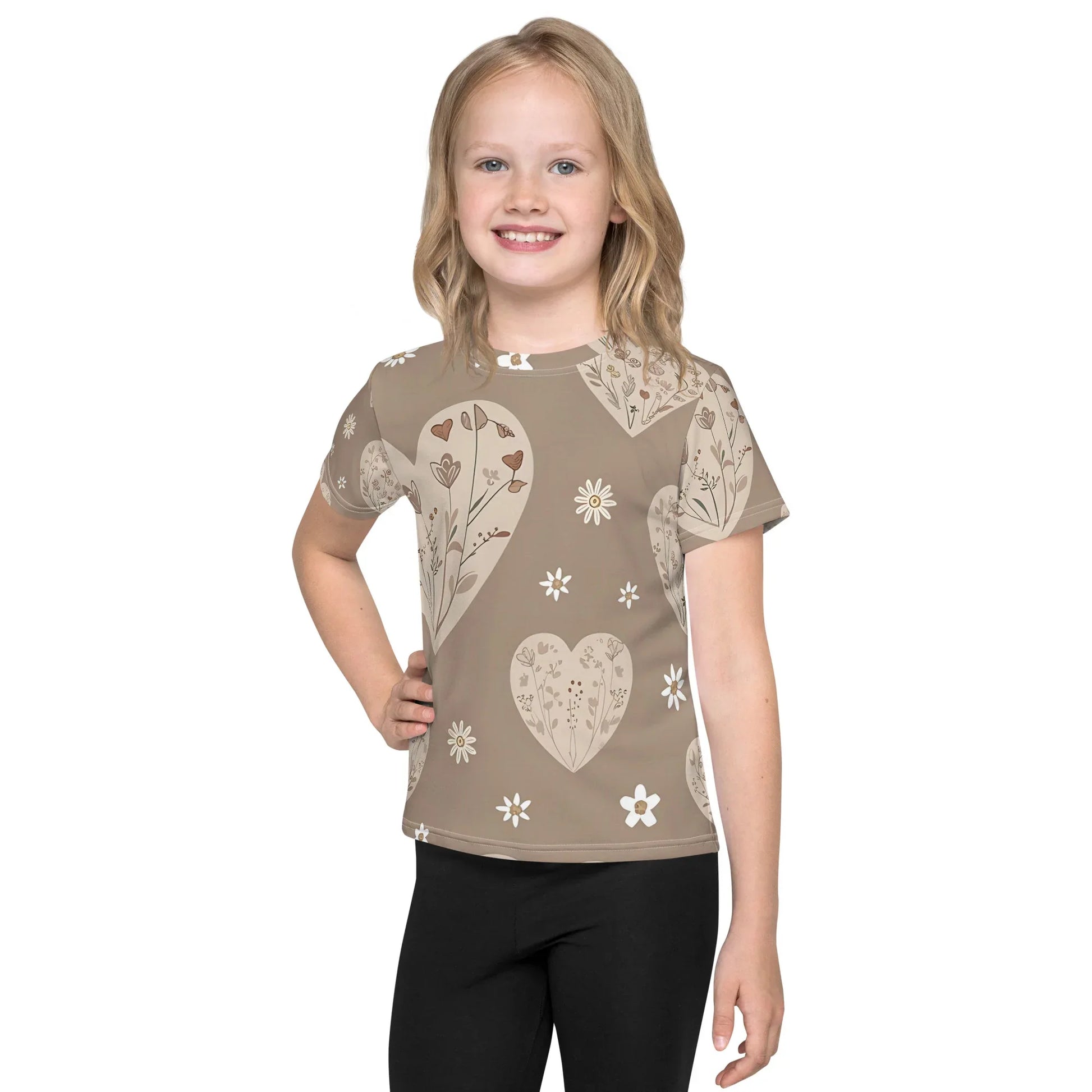 Kids Crew Neck T-Shirt - AwRans Clothing