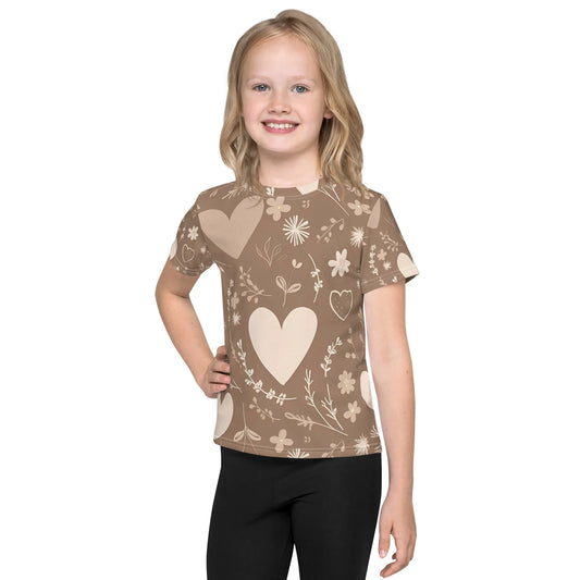 Kids Crew Neck T-Shirt - AwRans Clothing