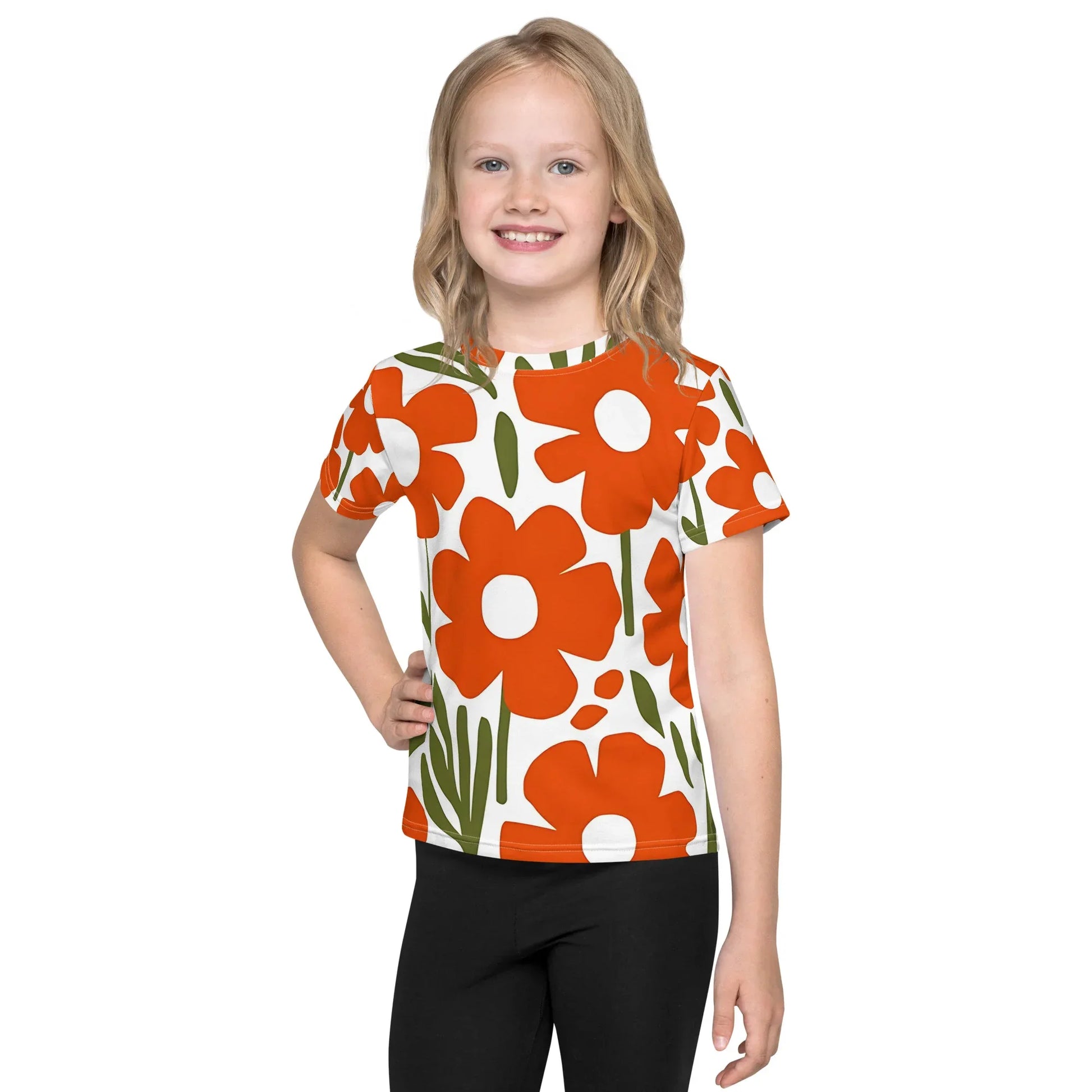 Kids Crew Neck T-Shirt - AwRans Clothing