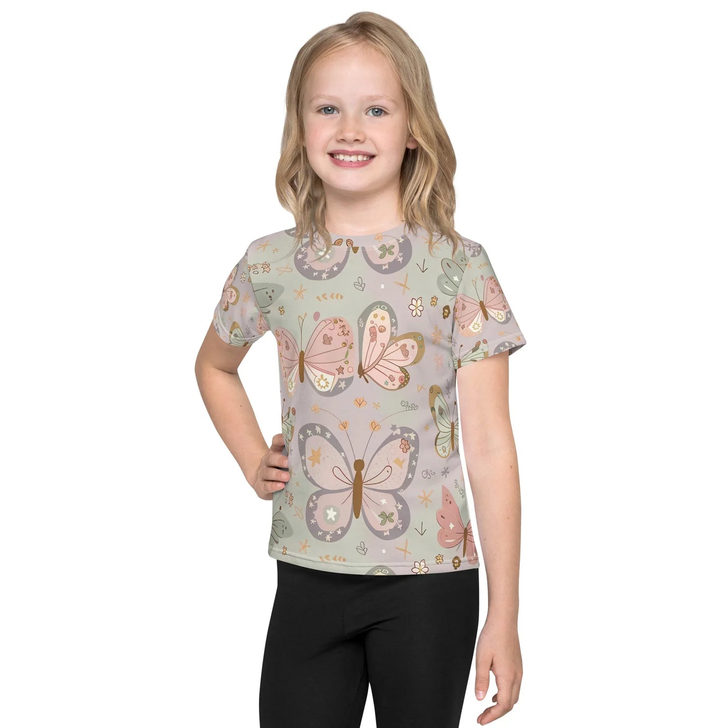 Kids Crew Neck T-Shirt - AwRans Clothing