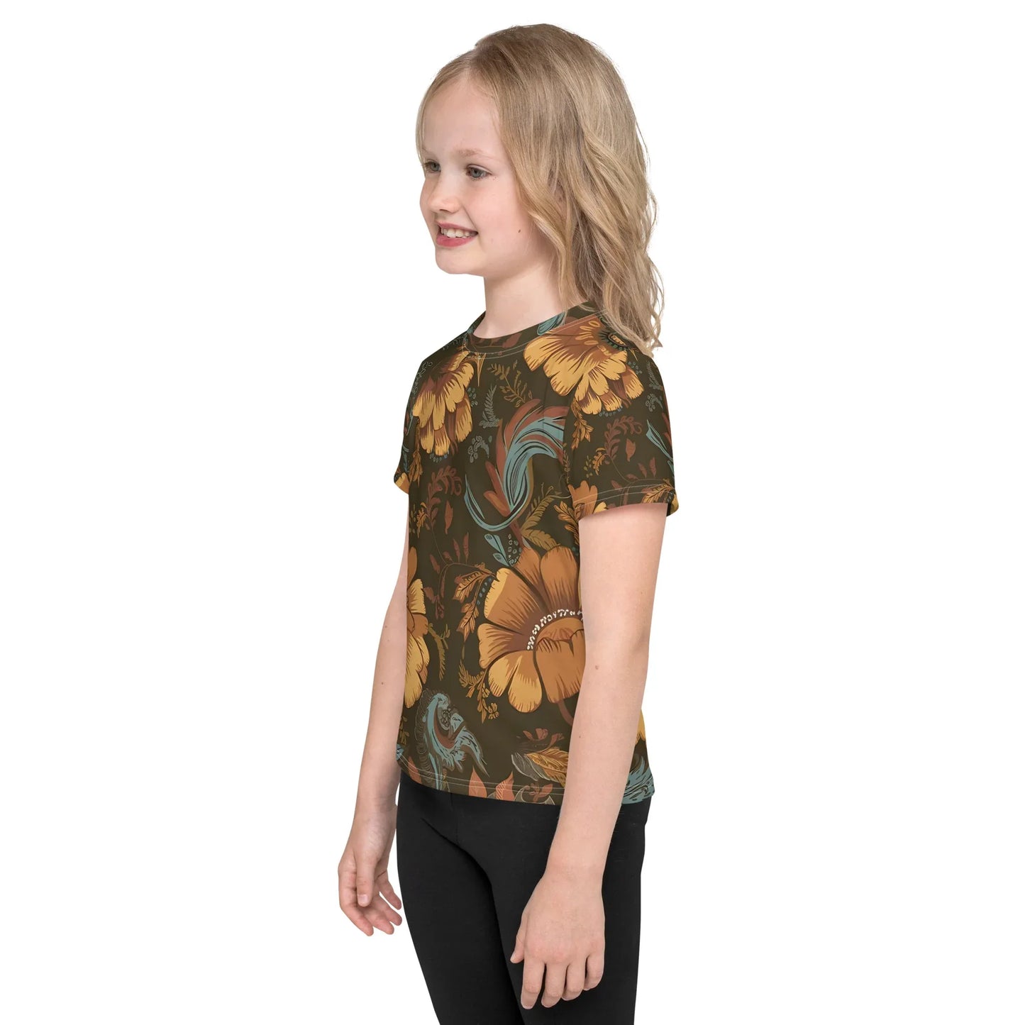 Kids Crew Neck T-Shirt - AwRans Clothing