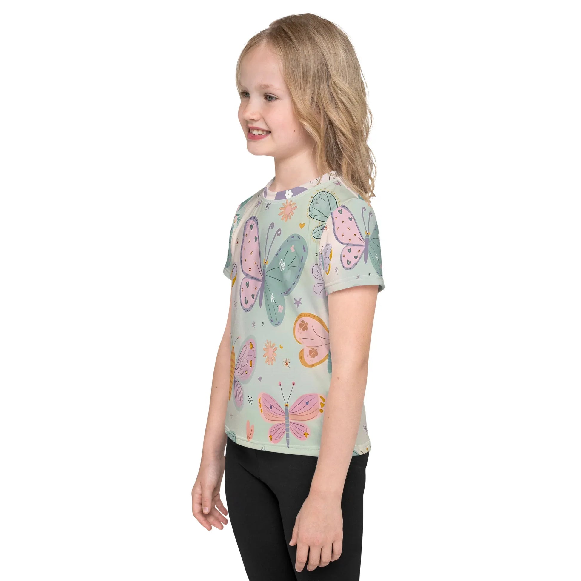 Kids Crew Neck T-Shirt - AwRans Clothing