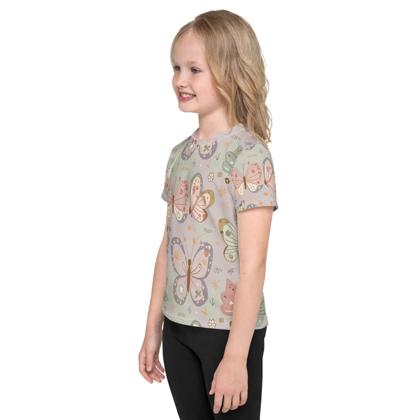 Kids Crew Neck T-Shirt - AwRans Clothing