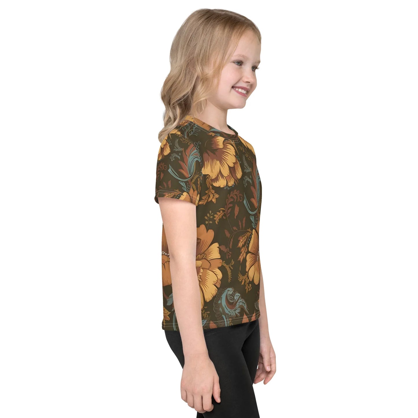 Kids Crew Neck T-Shirt - AwRans Clothing