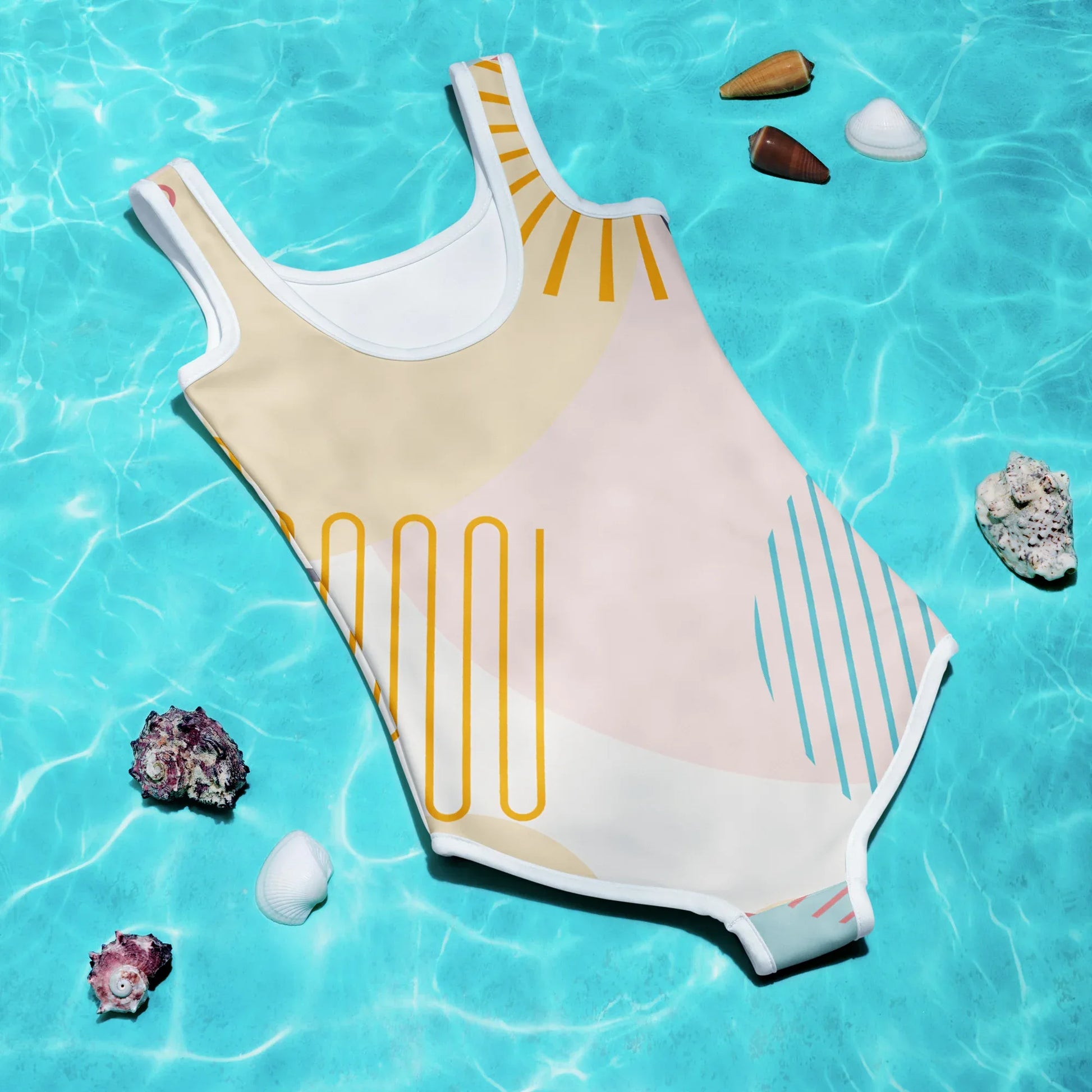All-Over Print Kids Swimsuit - AwRans Clothing