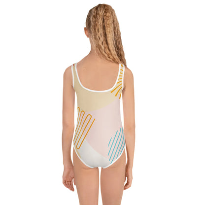 All-Over Print Kids Swimsuit - AwRans Clothing