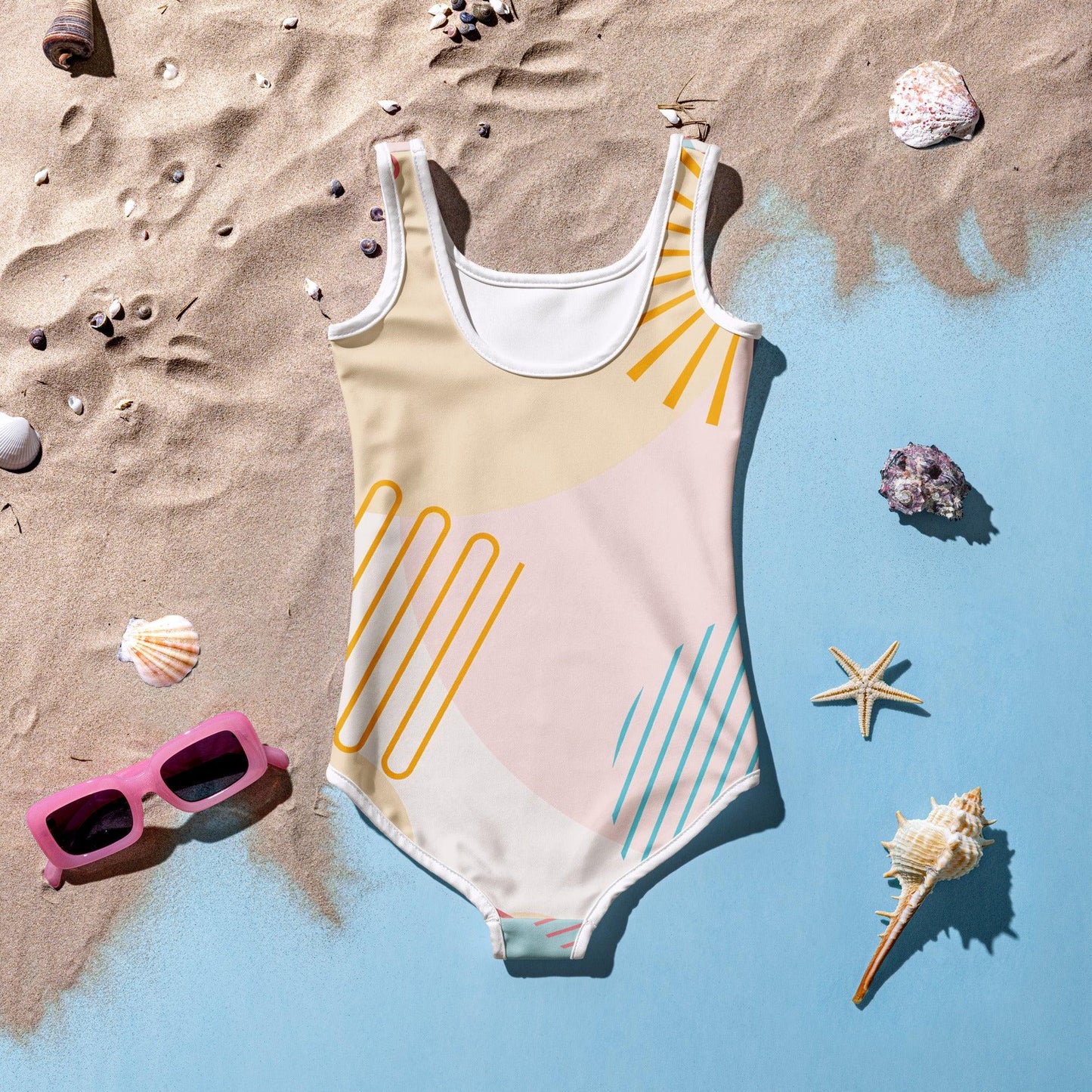 All-Over Print Kids Swimsuit - AwRans Clothing