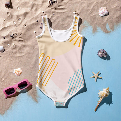 All-Over Print Kids Swimsuit - AwRans Clothing