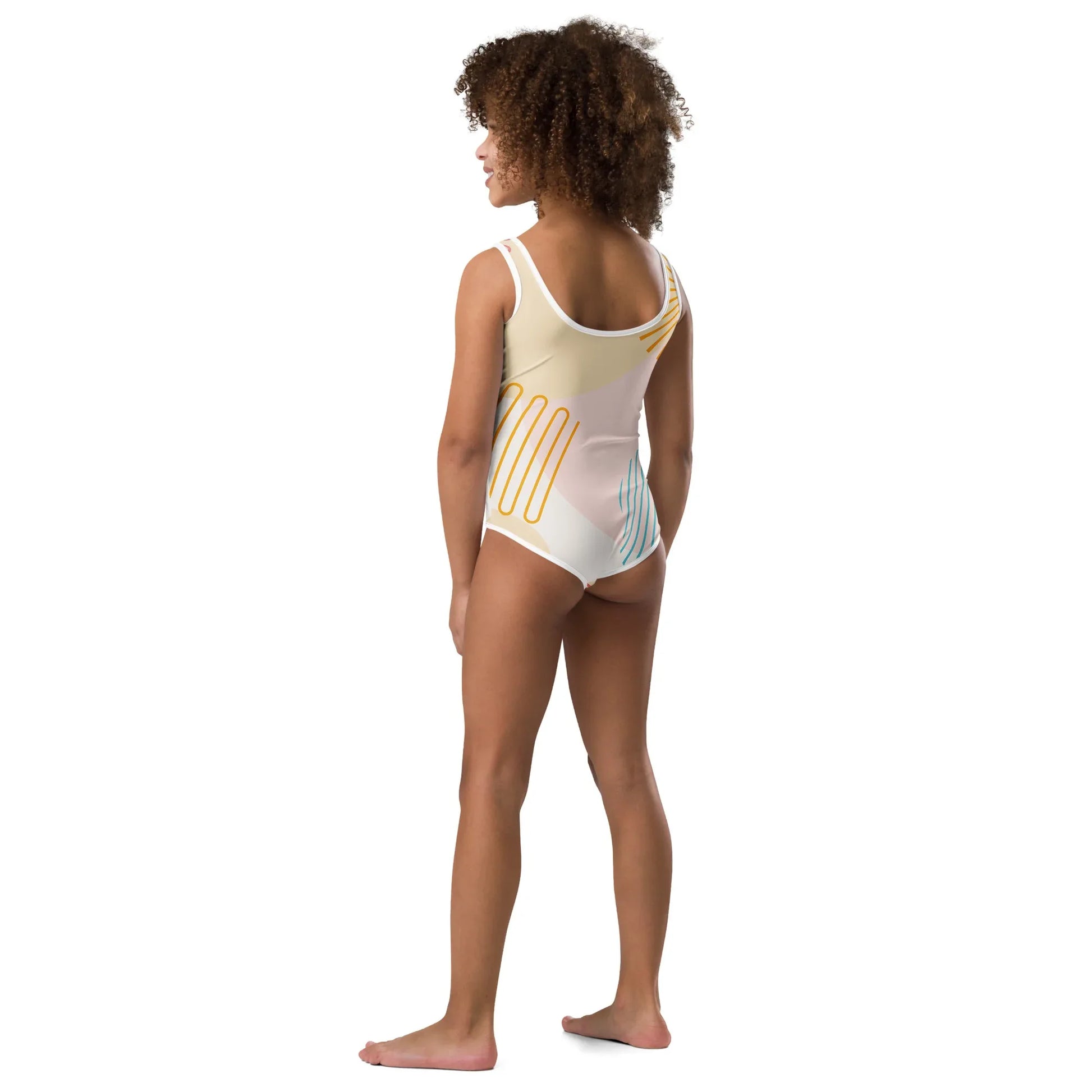 All-Over Print Kids Swimsuit - AwRans Clothing