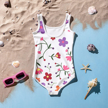 All-Over Print Kids Swimsuit - AwRans Clothing
