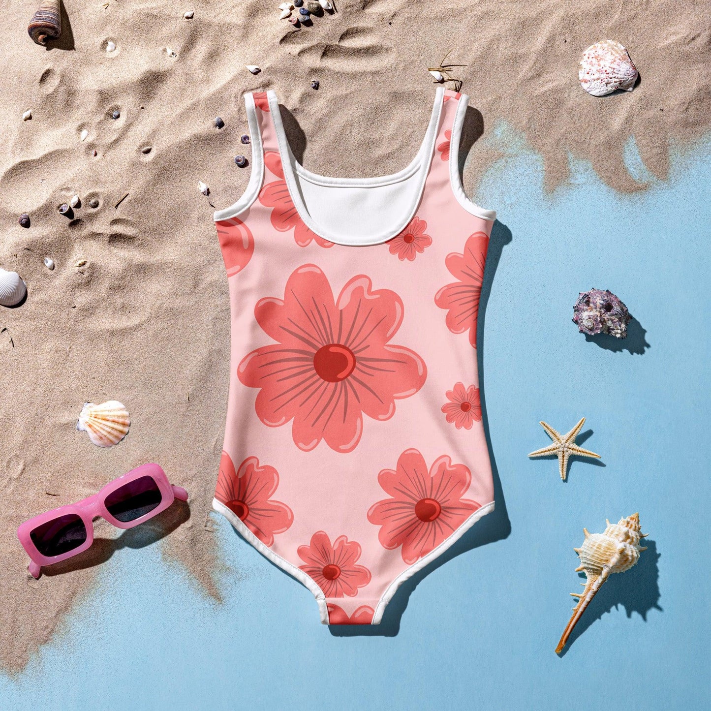 All-Over Print Kids Swimsuit - AwRans Clothing