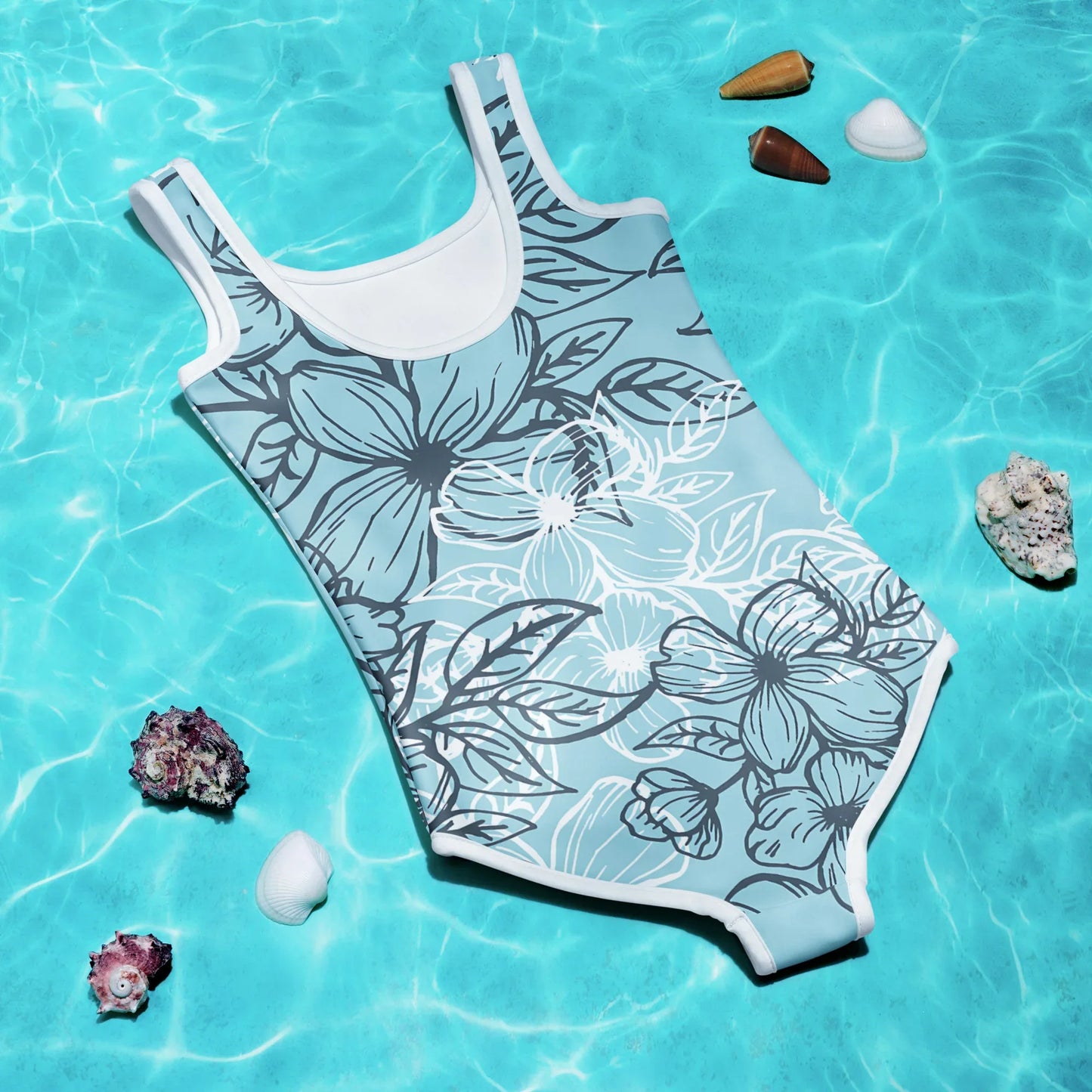 All-Over Print Kids Swimsuit - AwRans Clothing