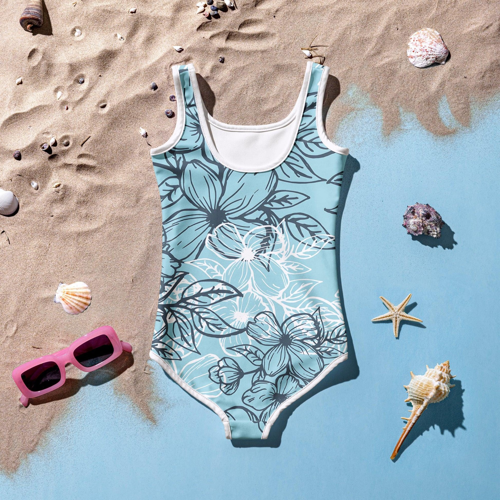 All-Over Print Kids Swimsuit - AwRans Clothing