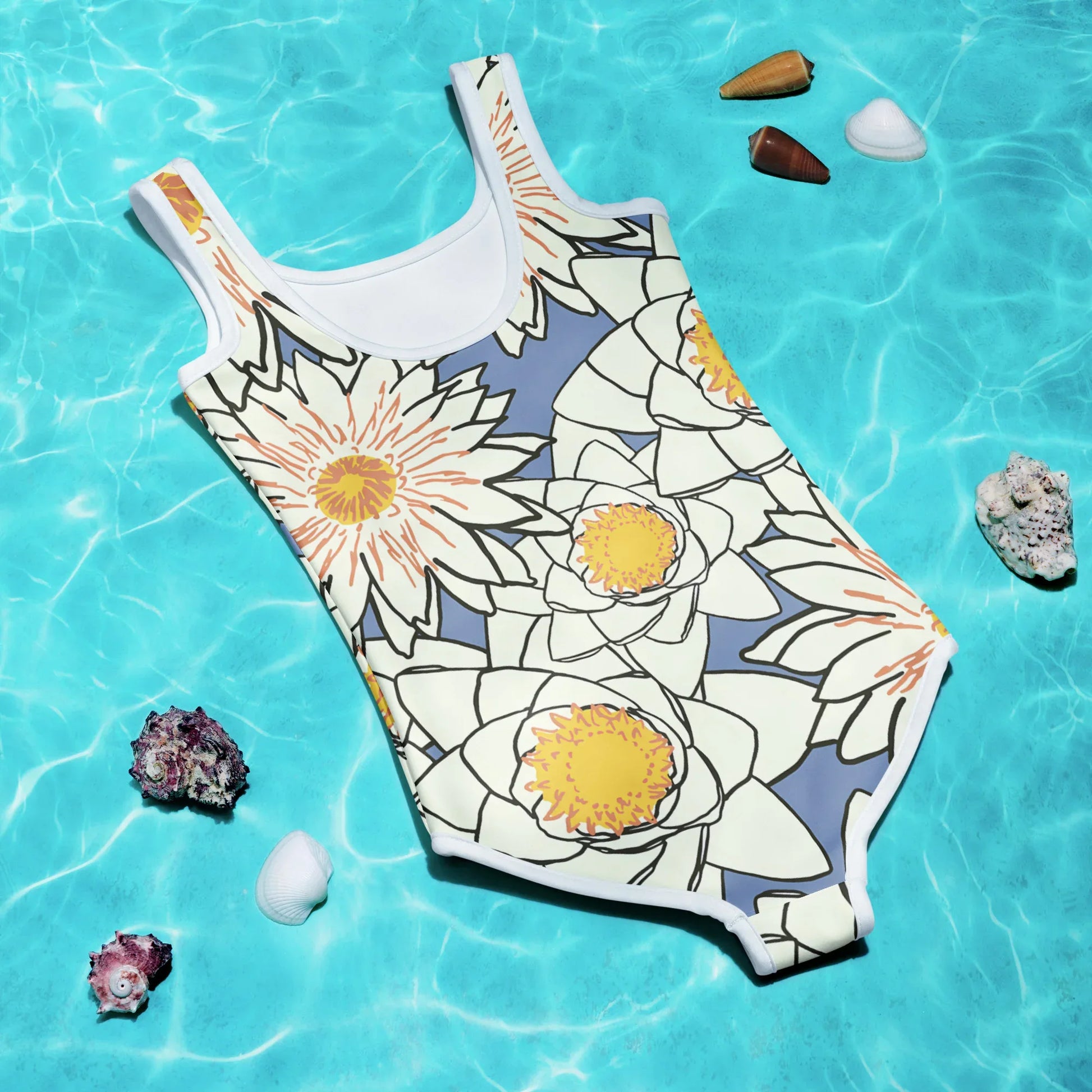 All-Over Print Kids Swimsuit - AwRans Clothing
