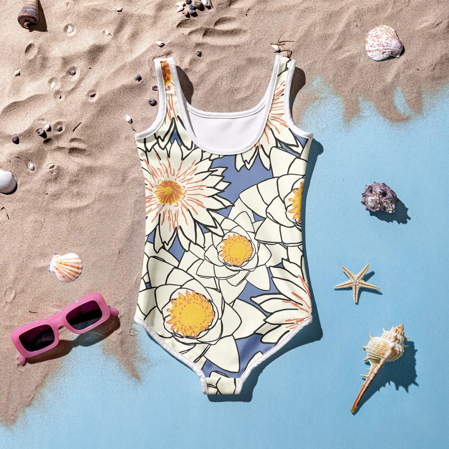 All-Over Print Kids Swimsuit - AwRans Clothing