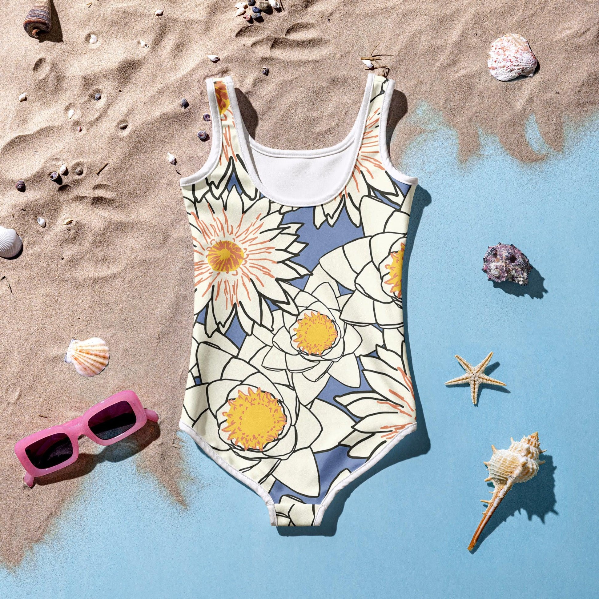 All-Over Print Kids Swimsuit - AwRans Clothing