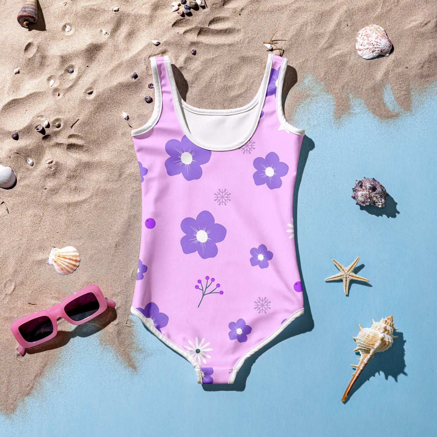 All-Over Print Kids Swimsuit - AwRans Clothing