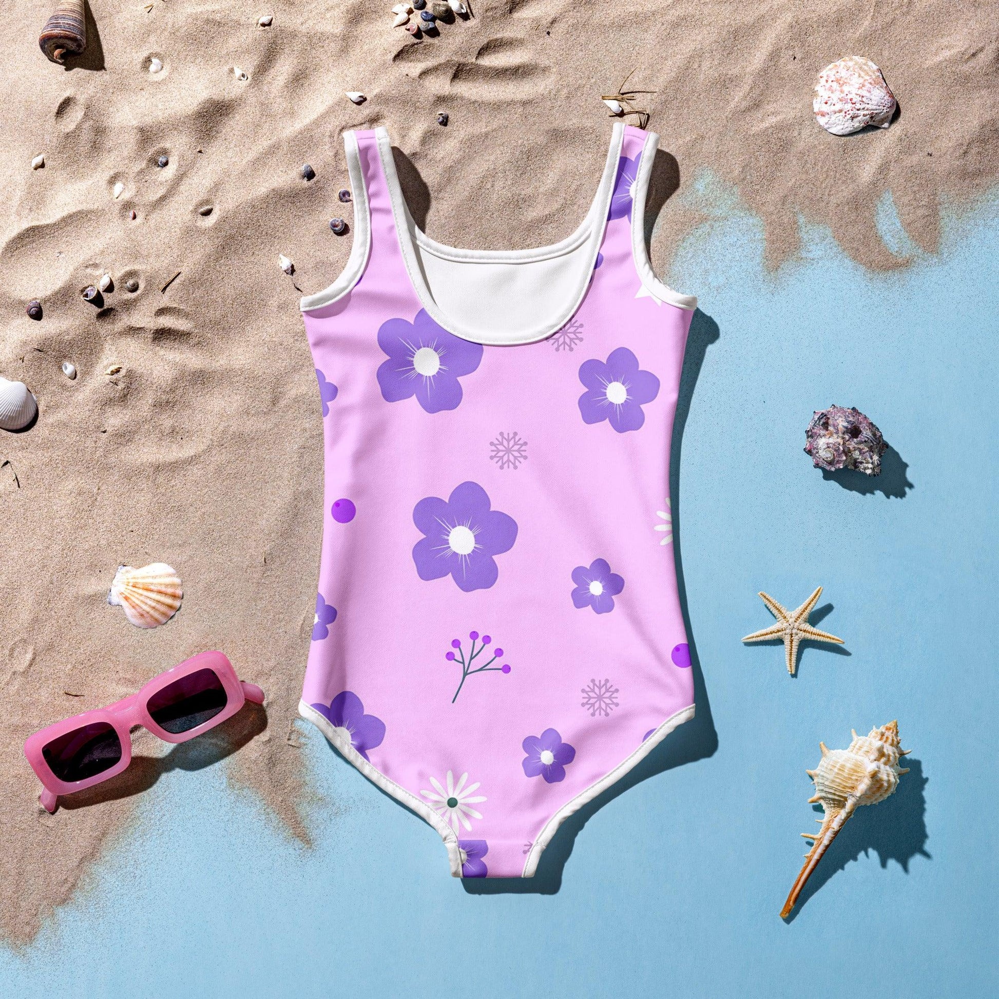 All-Over Print Kids Swimsuit - AwRans Clothing