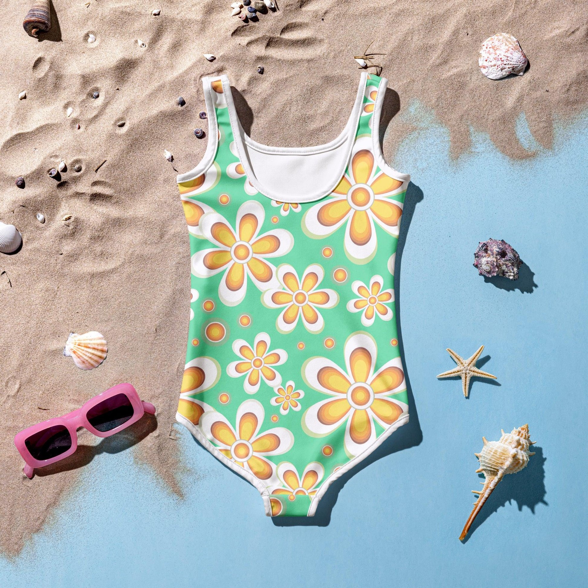 All-Over Print Kids Swimsuit - AwRans Clothing