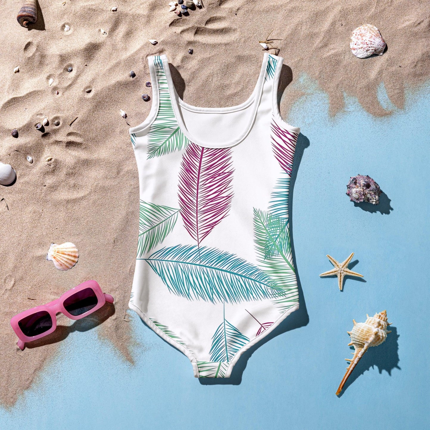 All-Over Print Kids Swimsuit - AwRans Clothing