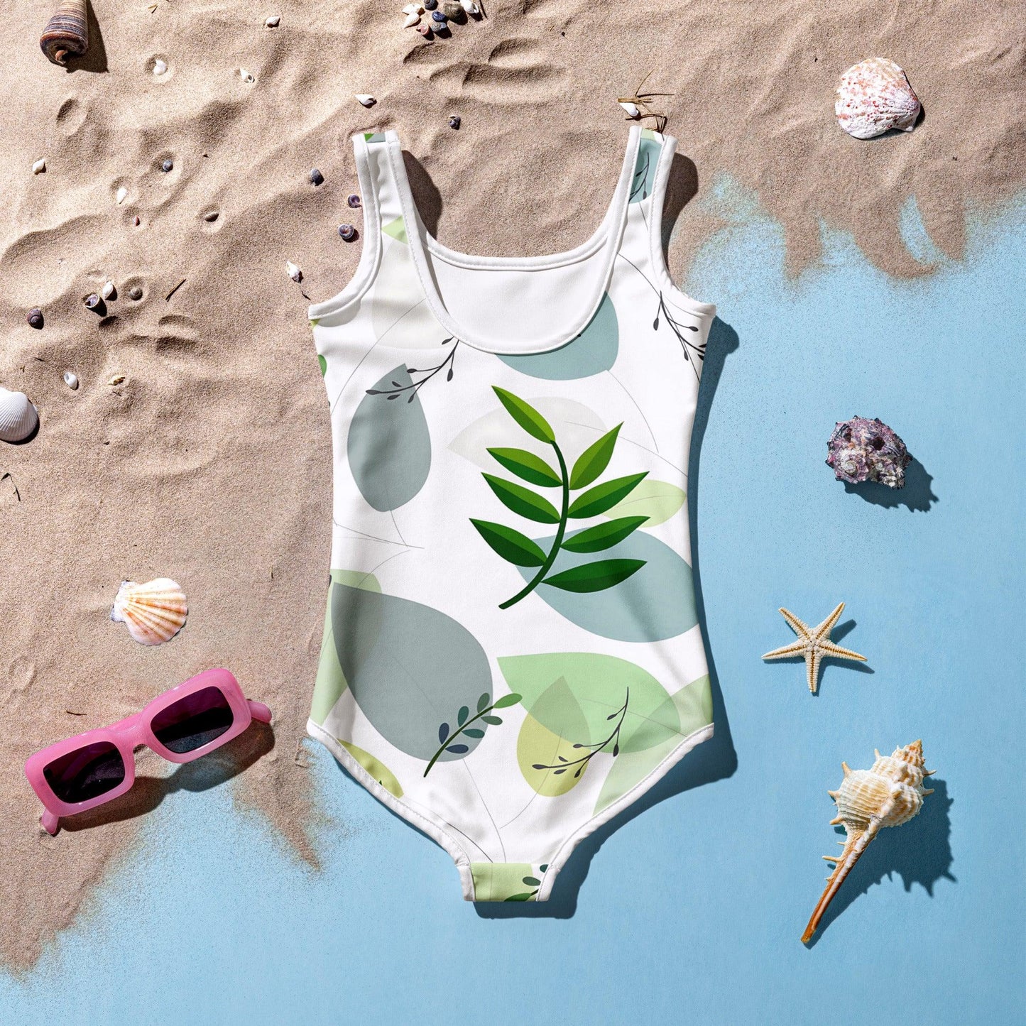 All-Over Print Kids Swimsuit - AwRans Clothing