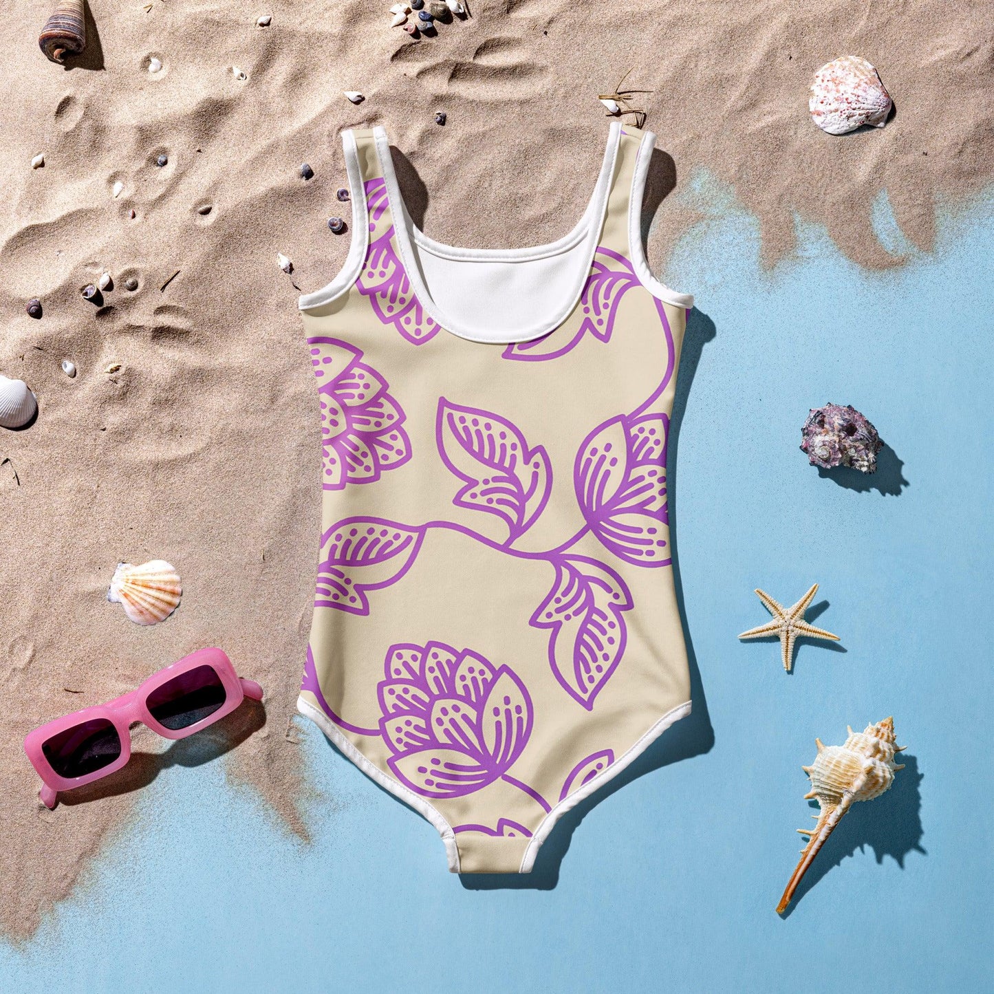 All-Over Print Kids Swimsuit - AwRans Clothing