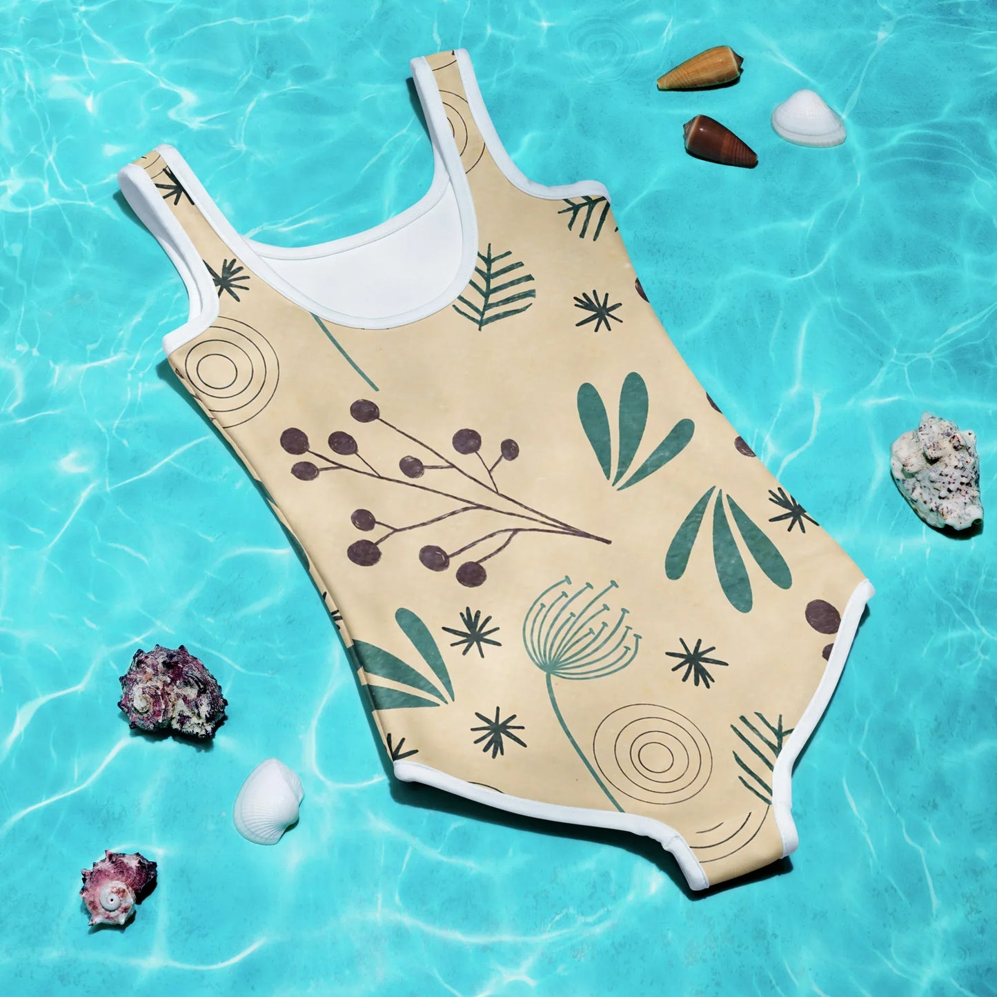 All-Over Print Kids Swimsuit - AwRans Clothing