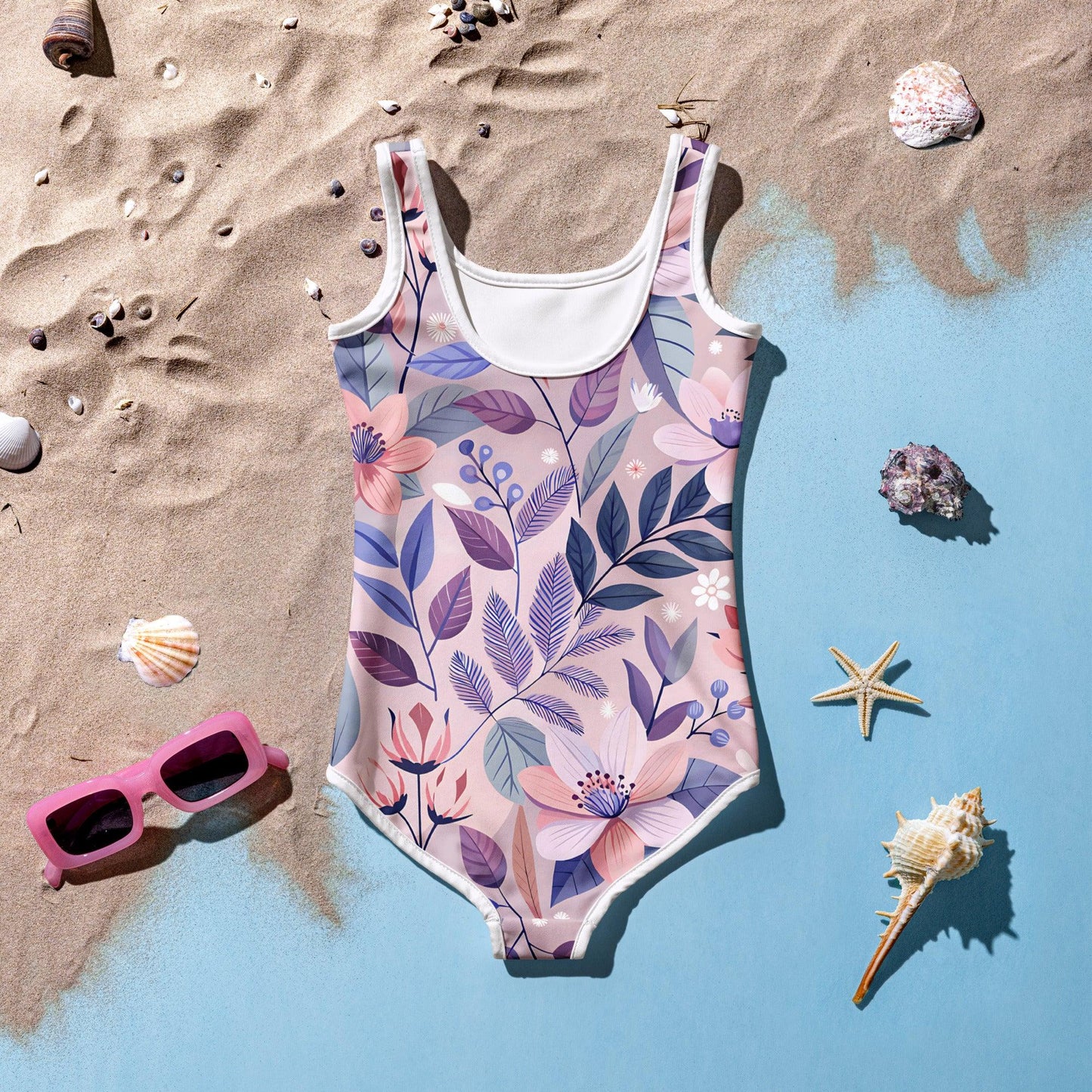 All-Over Print Kids Swimsuit - AwRans Clothing