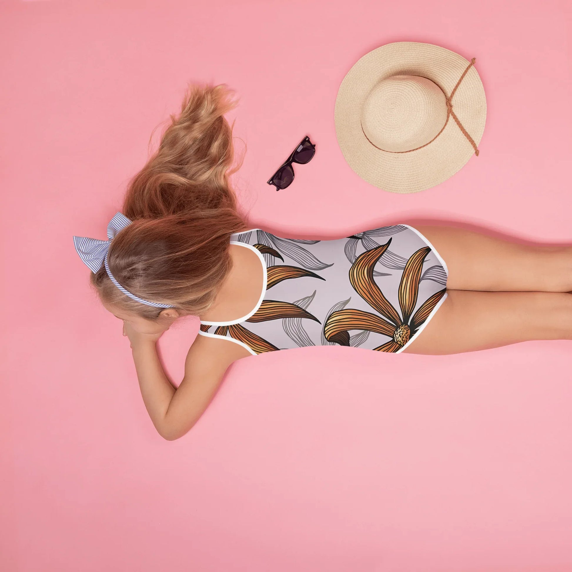 All-Over Print Kids Swimsuit - AwRans Clothing