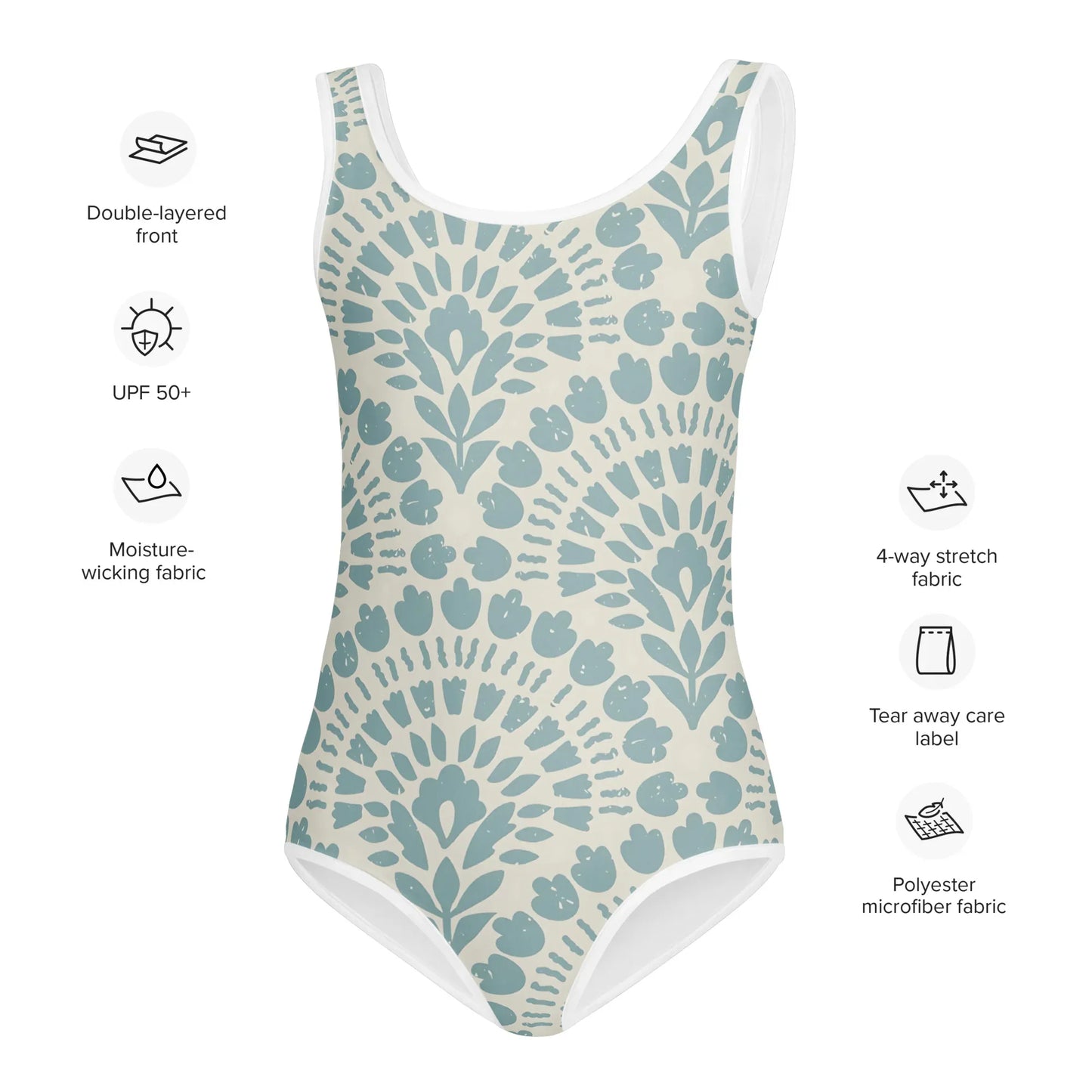 All-Over Print Kids Swimsuit - AwRans Clothing
