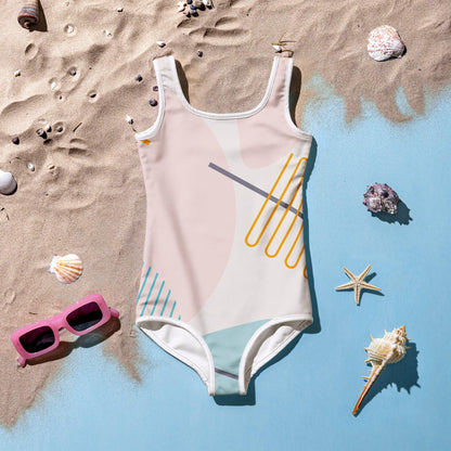 All-Over Print Kids Swimsuit - AwRans Clothing