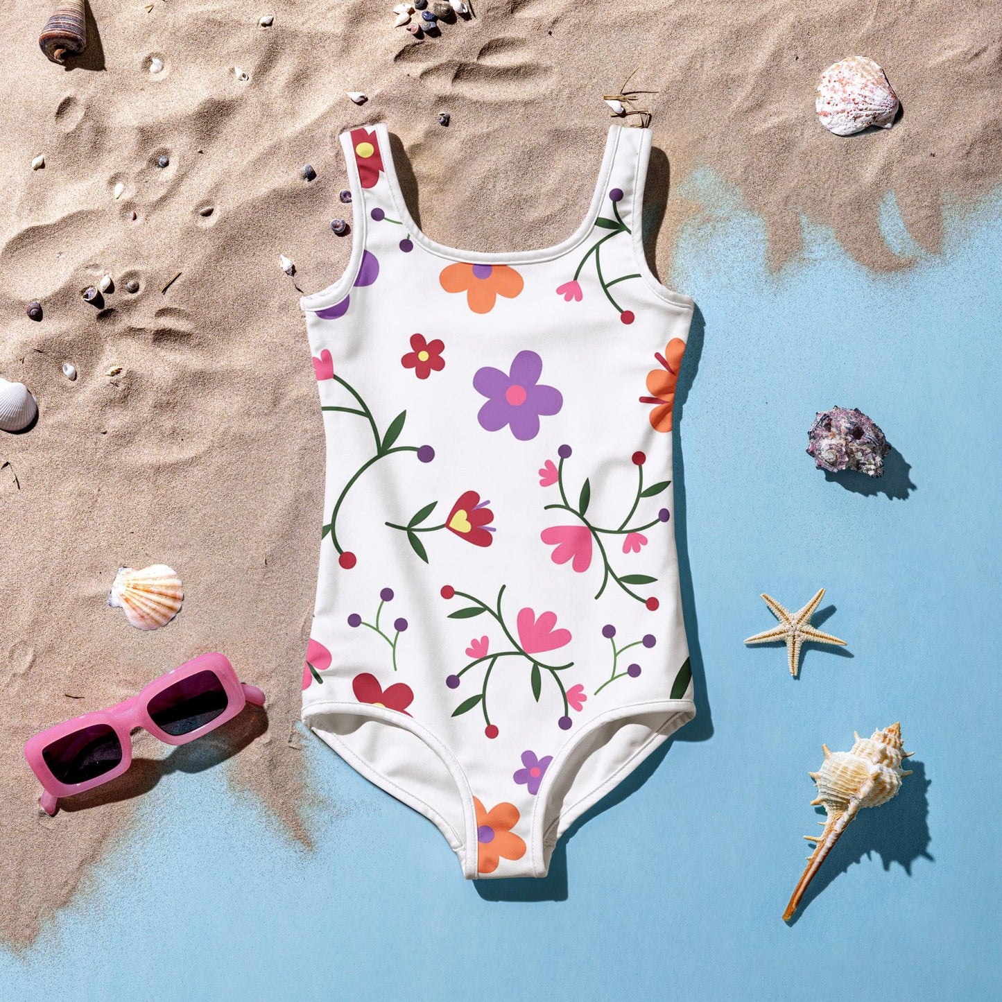 All-Over Print Kids Swimsuit - AwRans Clothing